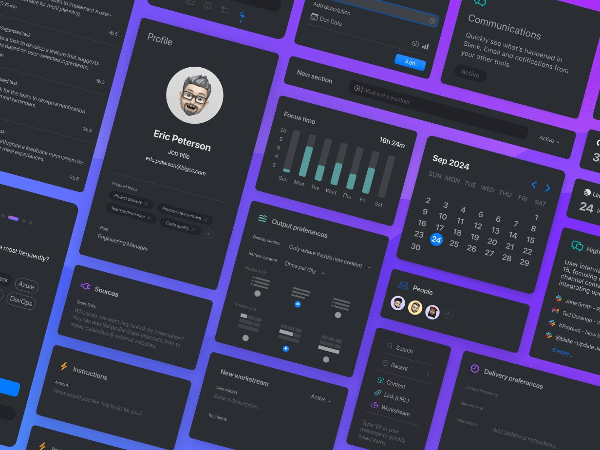 Avy screenshot